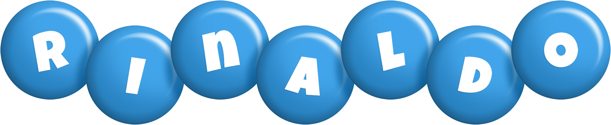 Rinaldo candy-blue logo
