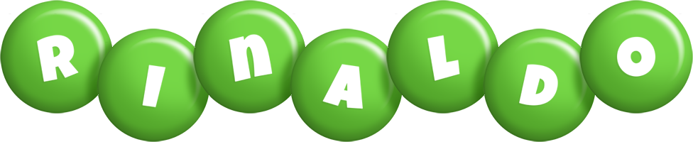Rinaldo candy-green logo