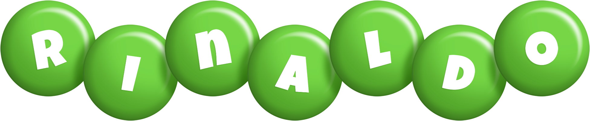Rinaldo candy-green logo
