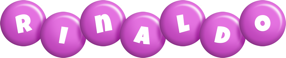 Rinaldo candy-purple logo