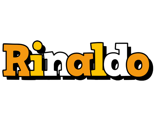 Rinaldo cartoon logo