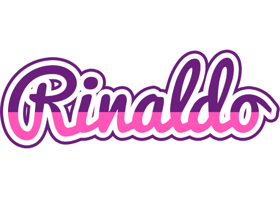 Rinaldo cheerful logo