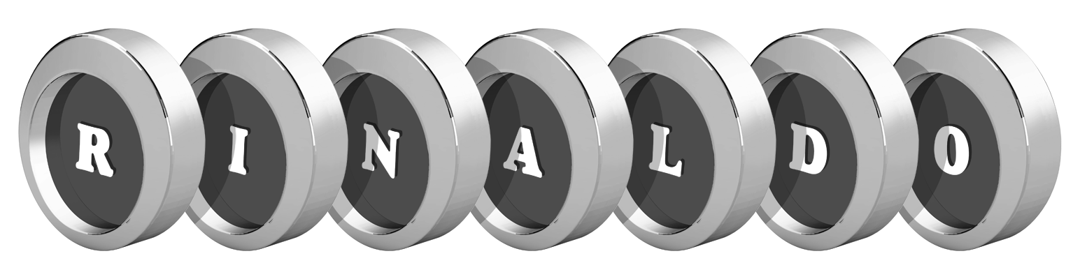 Rinaldo coins logo