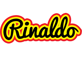 Rinaldo flaming logo