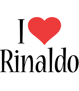 Rinaldo i-love logo