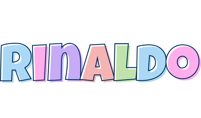 Rinaldo pastel logo