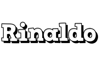 Rinaldo snowing logo