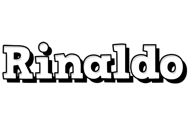 Rinaldo snowing logo