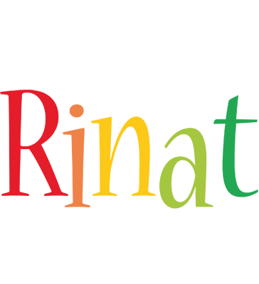 Rinat birthday logo