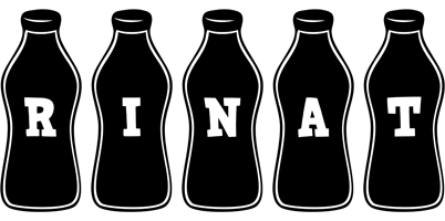 Rinat bottle logo