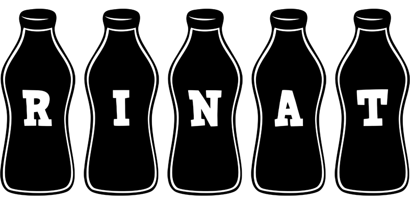 Rinat bottle logo