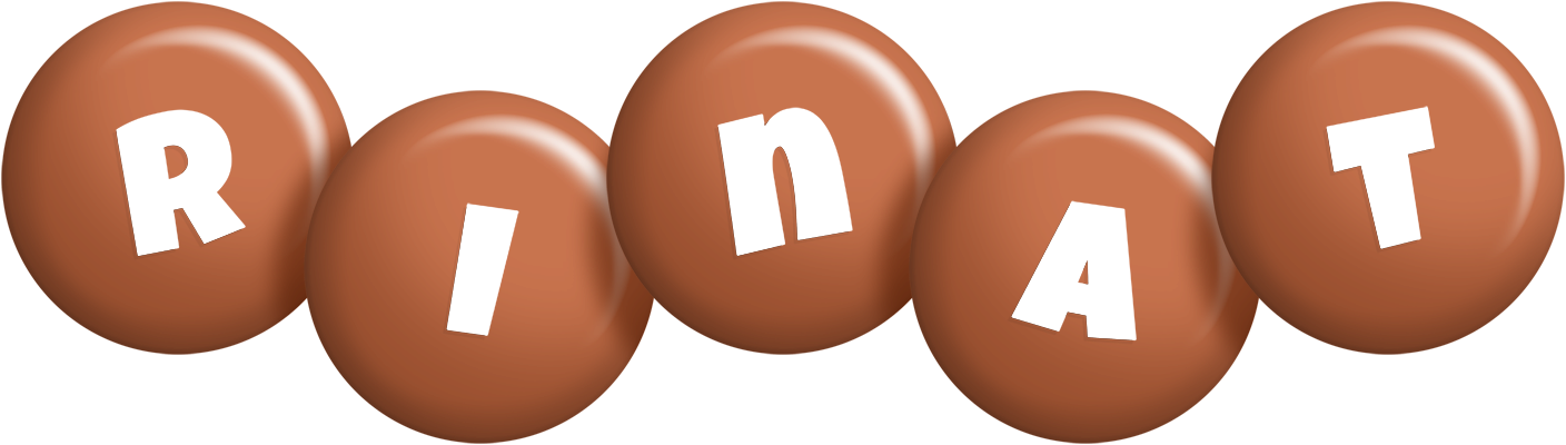 Rinat candy-brown logo
