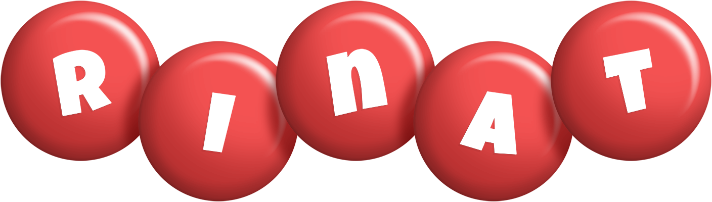 Rinat candy-red logo