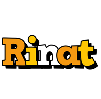 Rinat cartoon logo