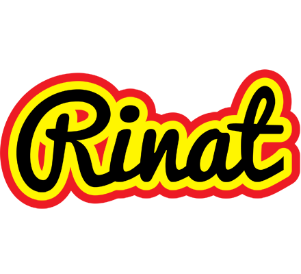 Rinat flaming logo