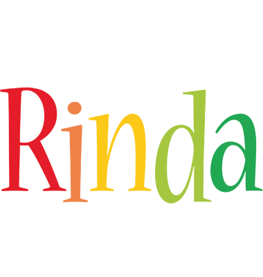 Rinda birthday logo