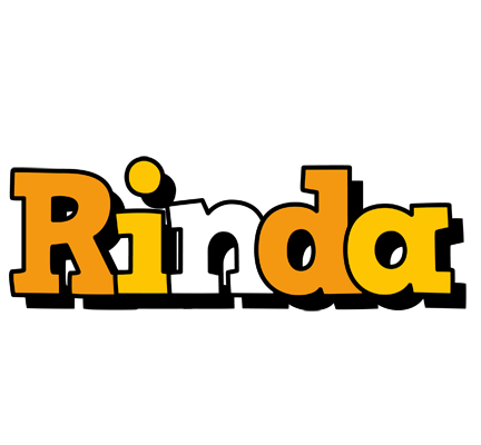 Rinda cartoon logo