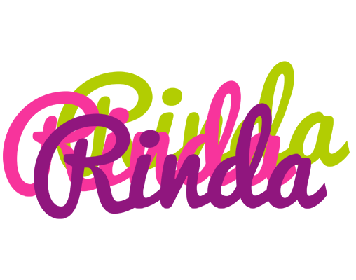 Rinda flowers logo