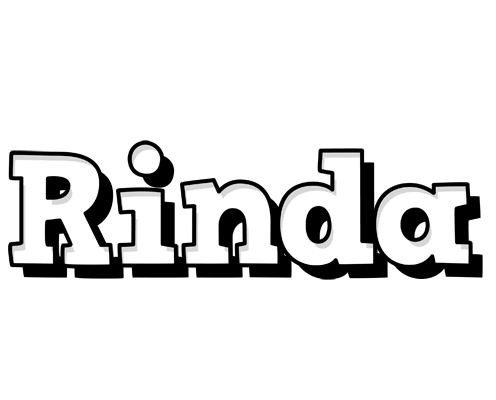 Rinda snowing logo