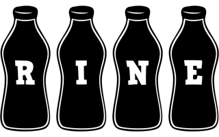 Rine bottle logo