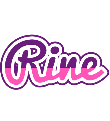 Rine cheerful logo