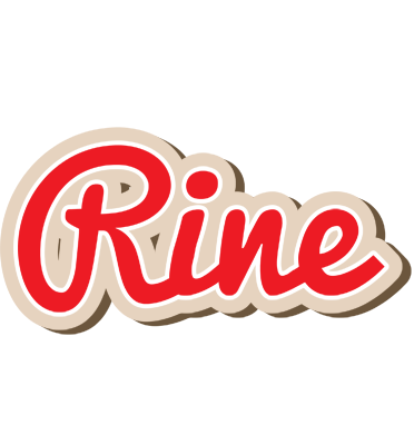 Rine chocolate logo
