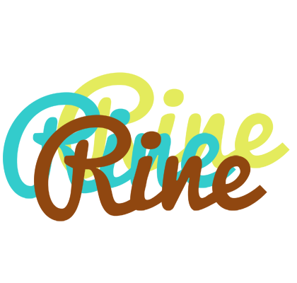 Rine cupcake logo