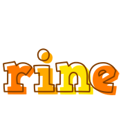 Rine desert logo