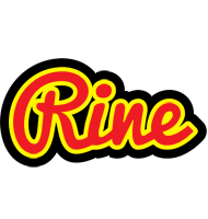 Rine fireman logo