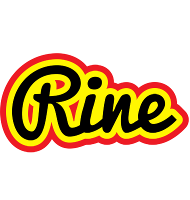 Rine flaming logo