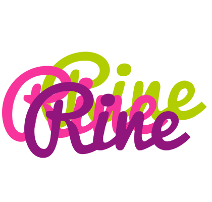 Rine flowers logo
