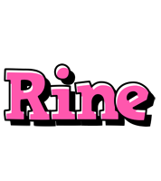 Rine girlish logo