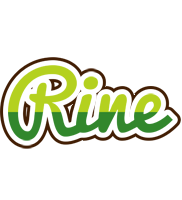 Rine golfing logo