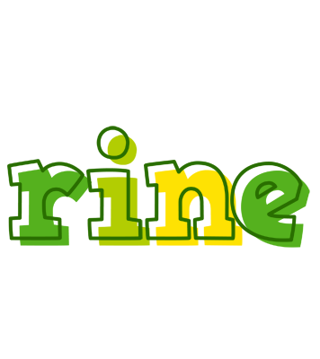 Rine juice logo