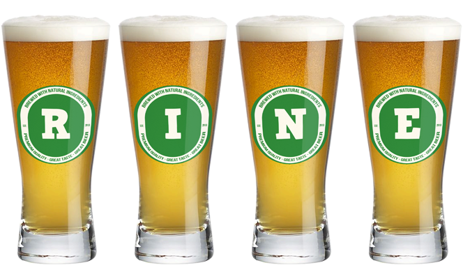 Rine lager logo