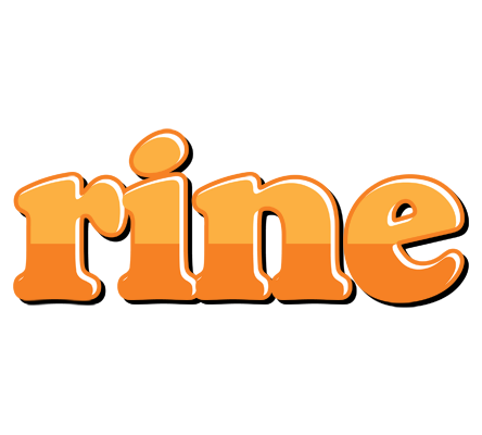 Rine orange logo