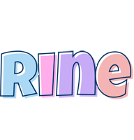 Rine pastel logo