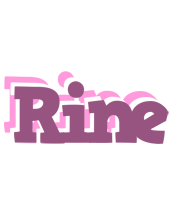 Rine relaxing logo