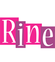 Rine whine logo