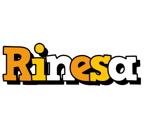 Rinesa cartoon logo
