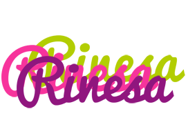 Rinesa flowers logo