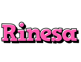 Rinesa girlish logo