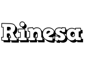 Rinesa snowing logo