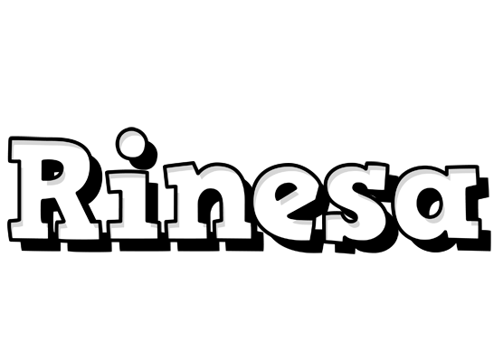 Rinesa snowing logo