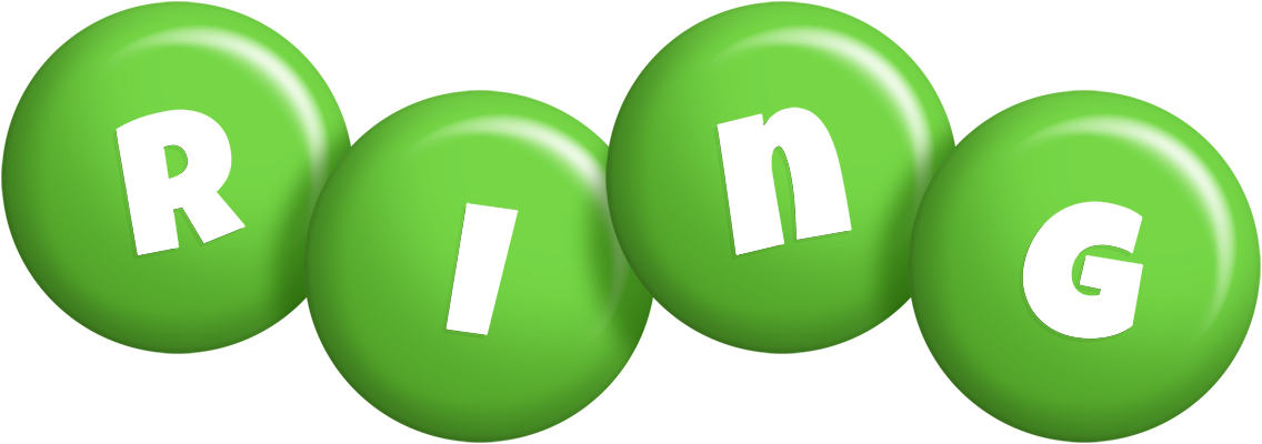Ring candy-green logo