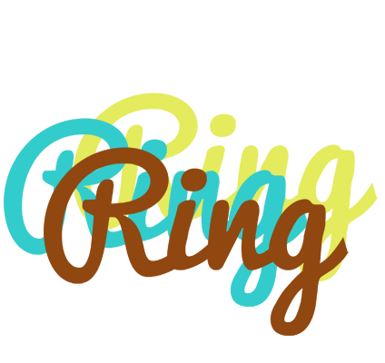 Ring cupcake logo