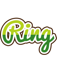 Ring golfing logo