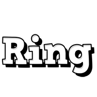 Ring snowing logo