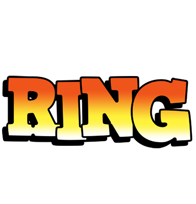 Ring sunset logo