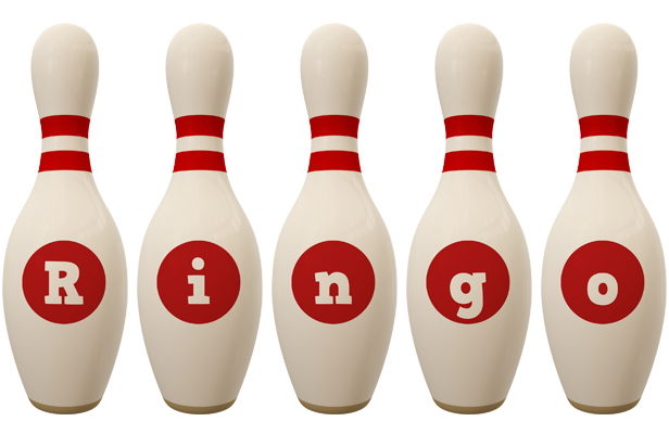 Ringo bowling-pin logo